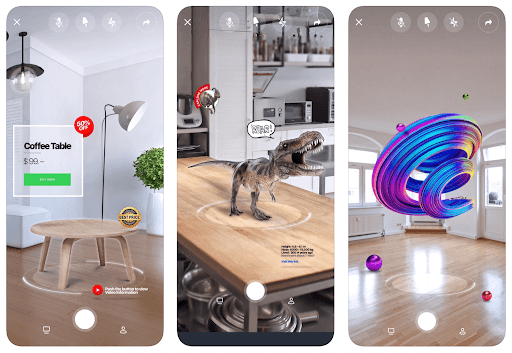 AR in mobile apps